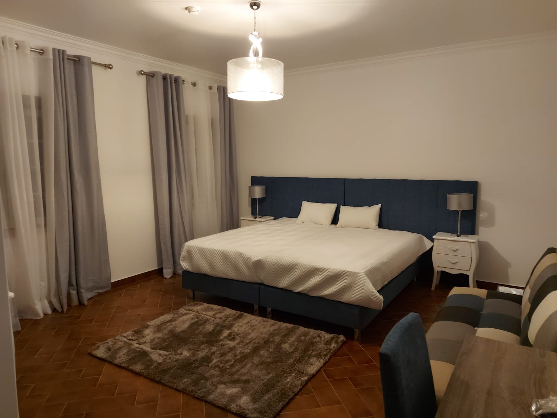 Bedroom in two-bedroom apartment